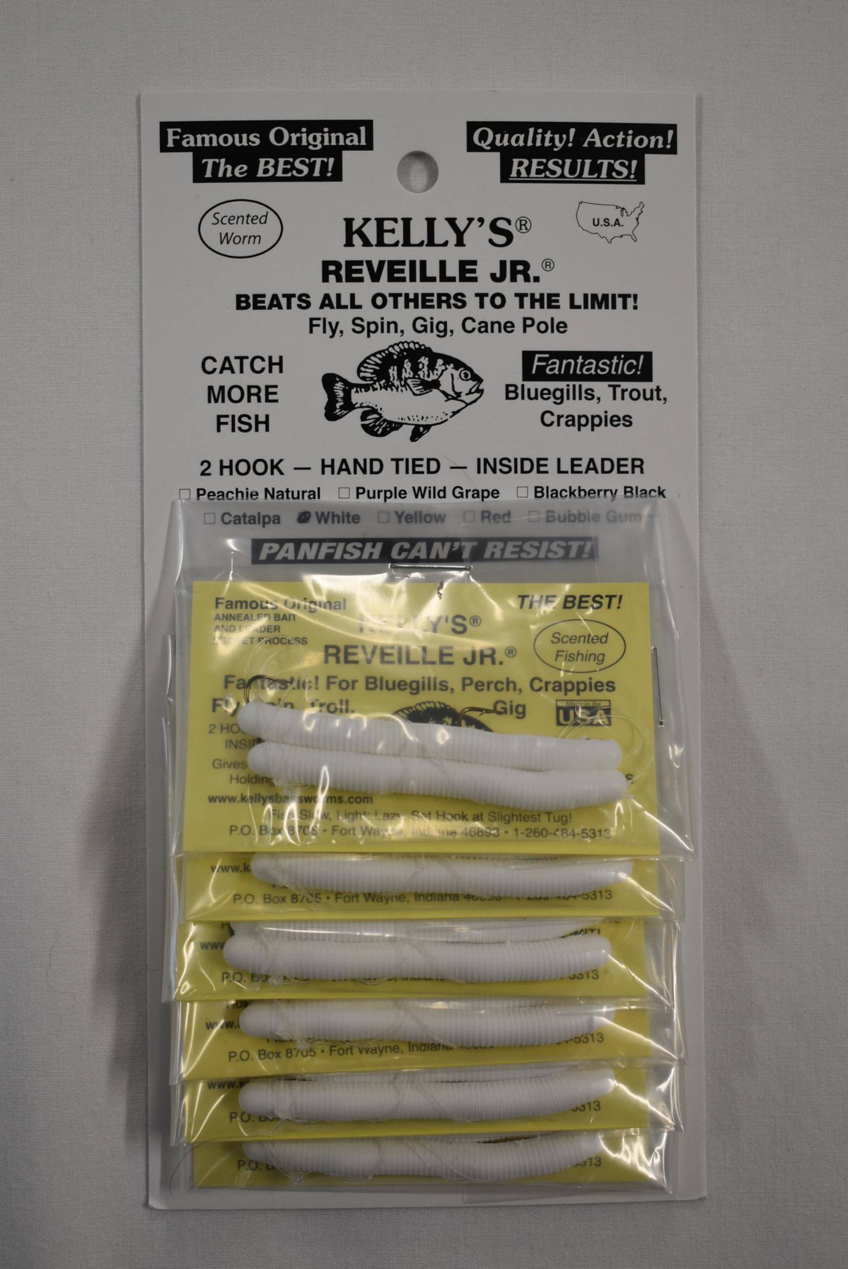 Amazon.com: Kelly's® Reveille JR® 6PK Panfish Lures Bluegill Perch